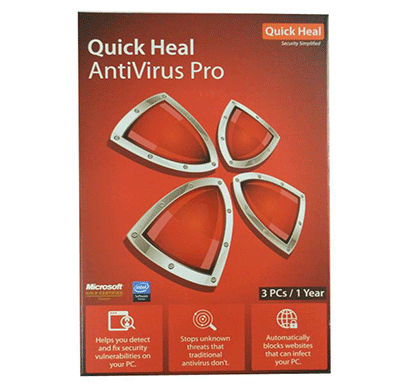 quick heal anti virus pro 3 user version 2016 1 year